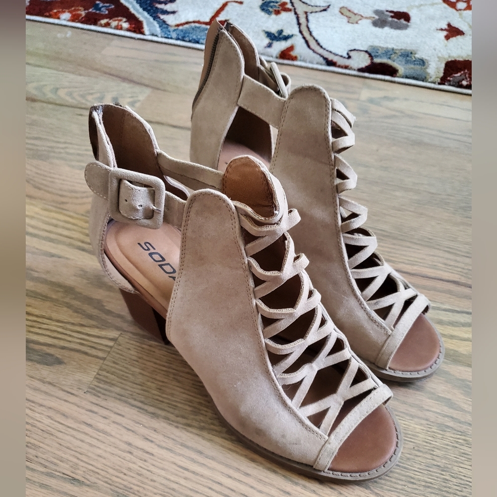 Soda Summer Heel Sandle